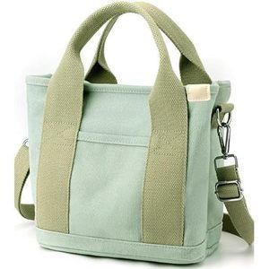 Tuobo Women's Canvas Hobo Purse - Multi-Pocket Tote Shoulder Bag With Magnetic Snap And Zipper, Lightweight Handbag